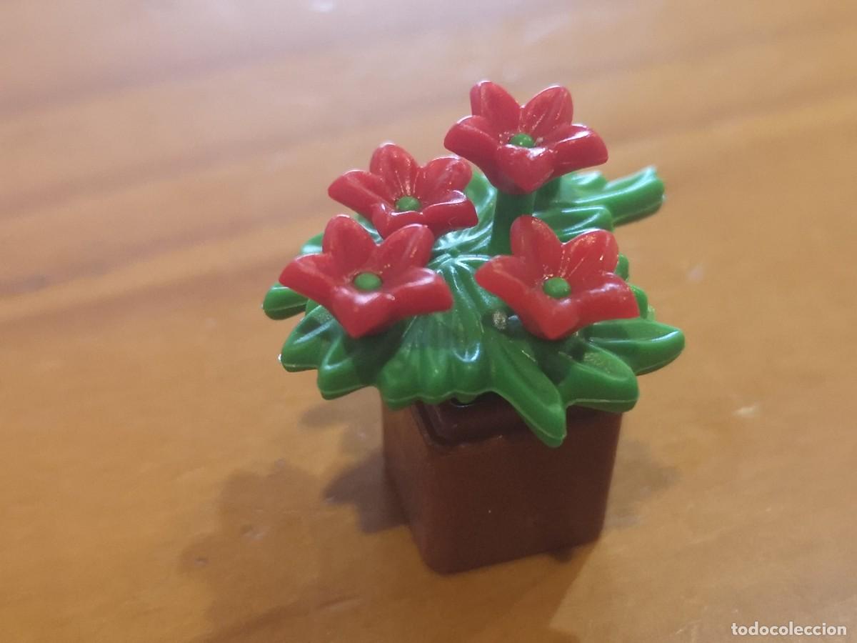 Playmobil: Playmobil florero vegetacion macetero flores ABR130