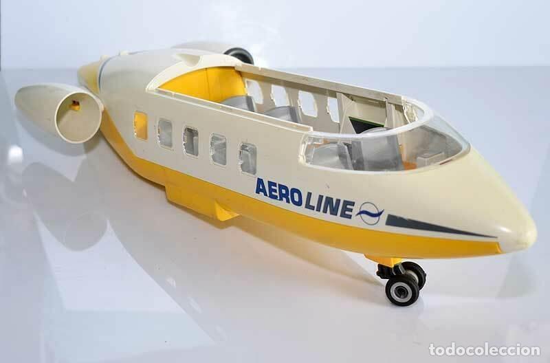 Playmobil: Playmobil. Desguace de avi&oacute;n de aerol&iacute;nea