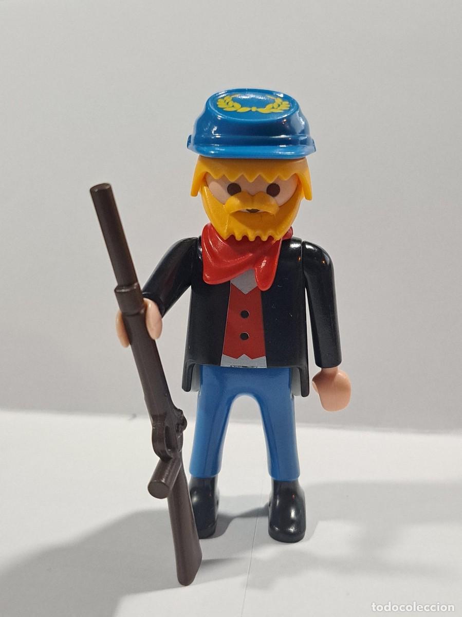 Playmobil: PLAYMOBIL SOLDADO MILICIANO EJERCITO DE LA UNION 5 , NORDISTA -21/5/15
