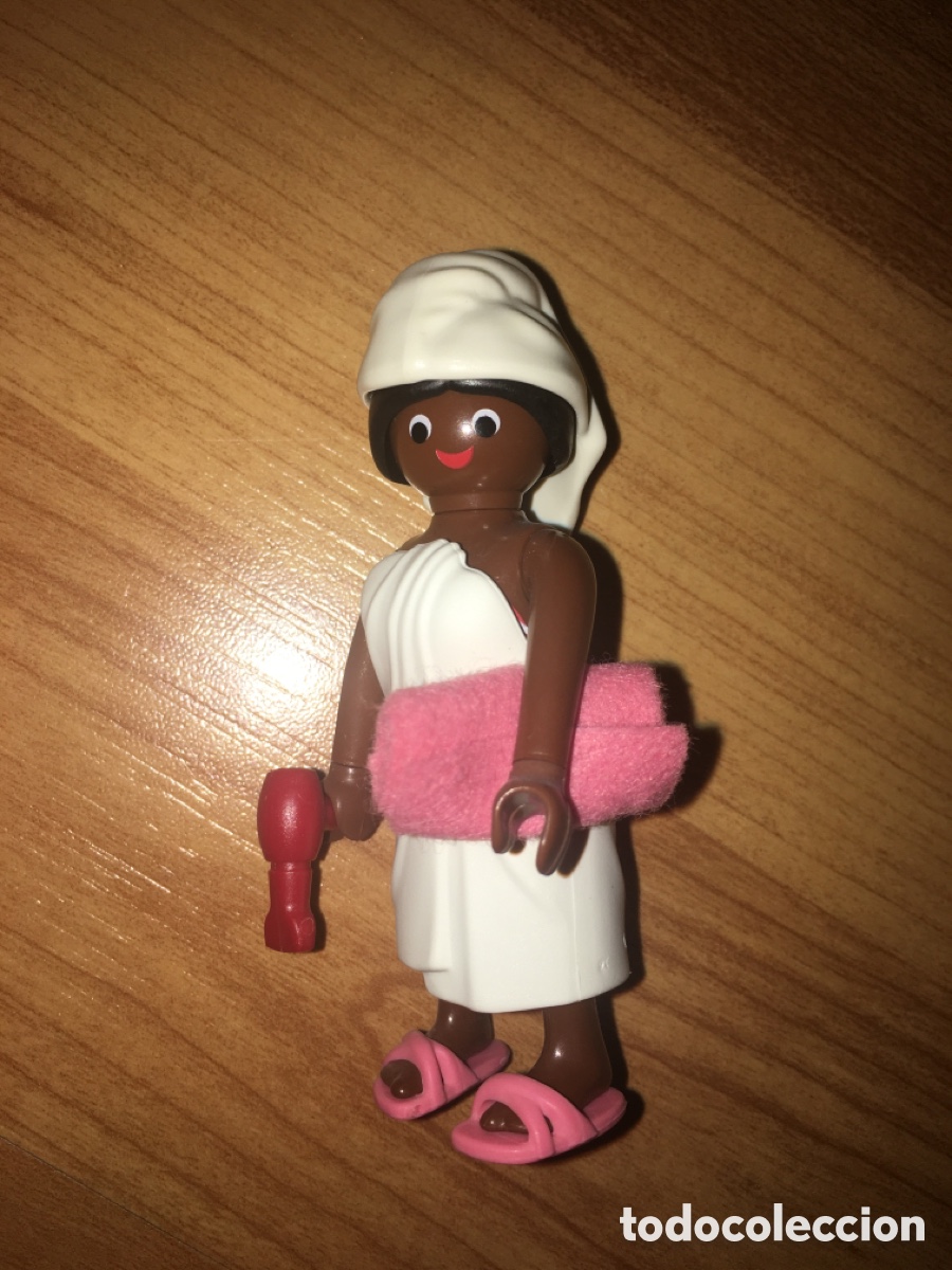 Playmobil: Playmobil - Figures Serie 14 - Negrita ducha
