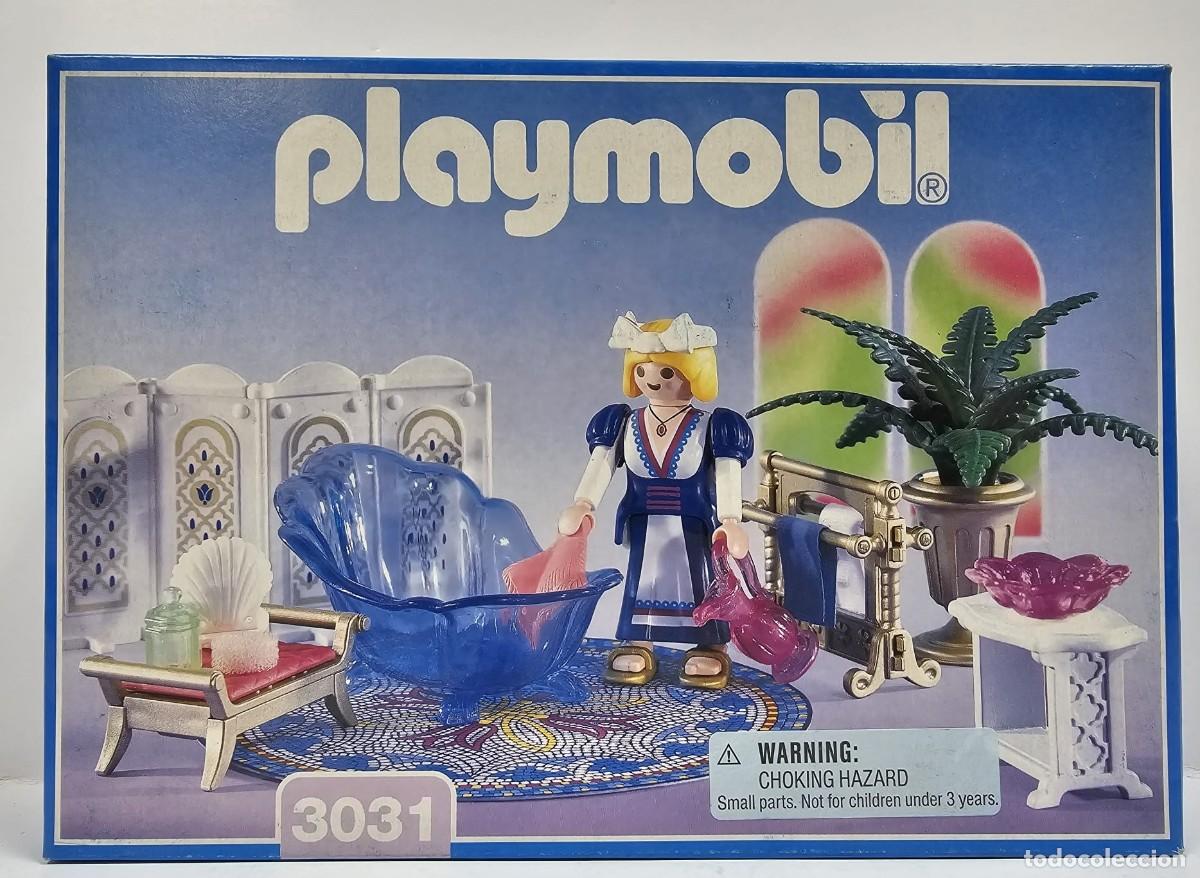 Playmobil: Playmobil - Cuarto de Ba&ntilde;o Real 3031, NUEVO, sin abrir, de Coleccionista.