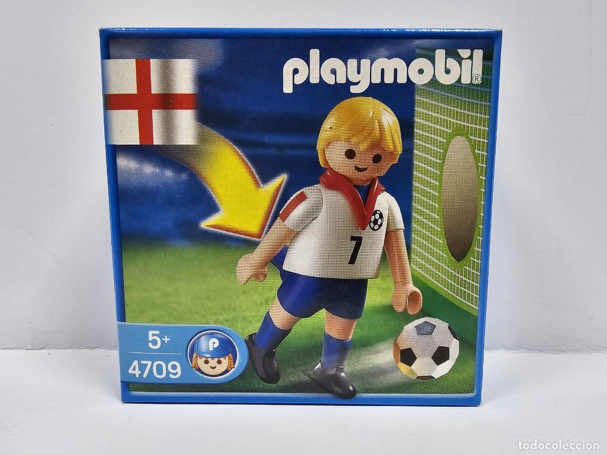 Playmobil: Playmobil - Jugador de f&uacute;tbol Inglaterra 4709 NUEVO, SIN ABRIR
