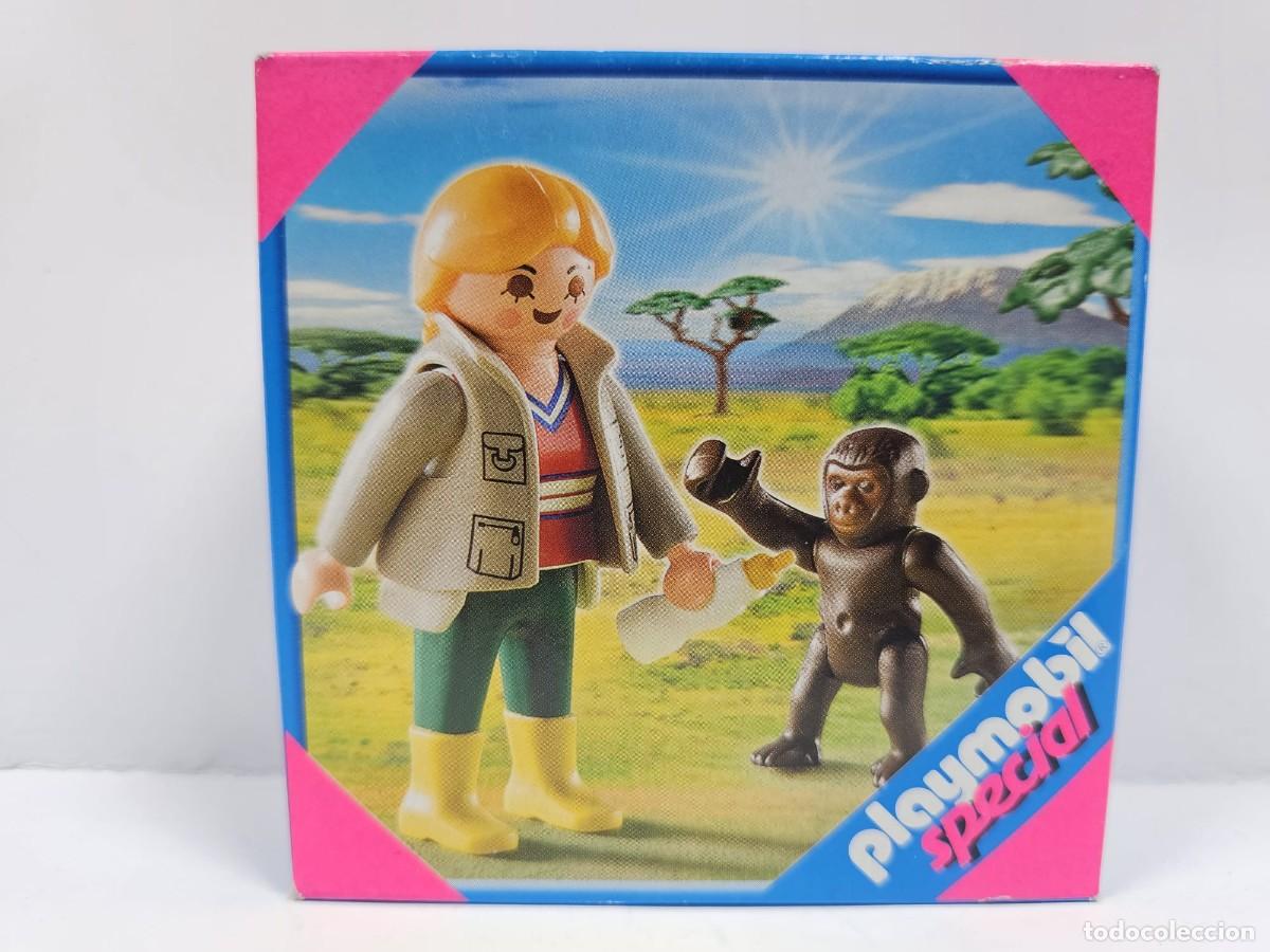 Playmobil: Playmobil Special - Cuidadora con Beb&eacute; Gorila 4757 NUEVO, SIN ABRIR