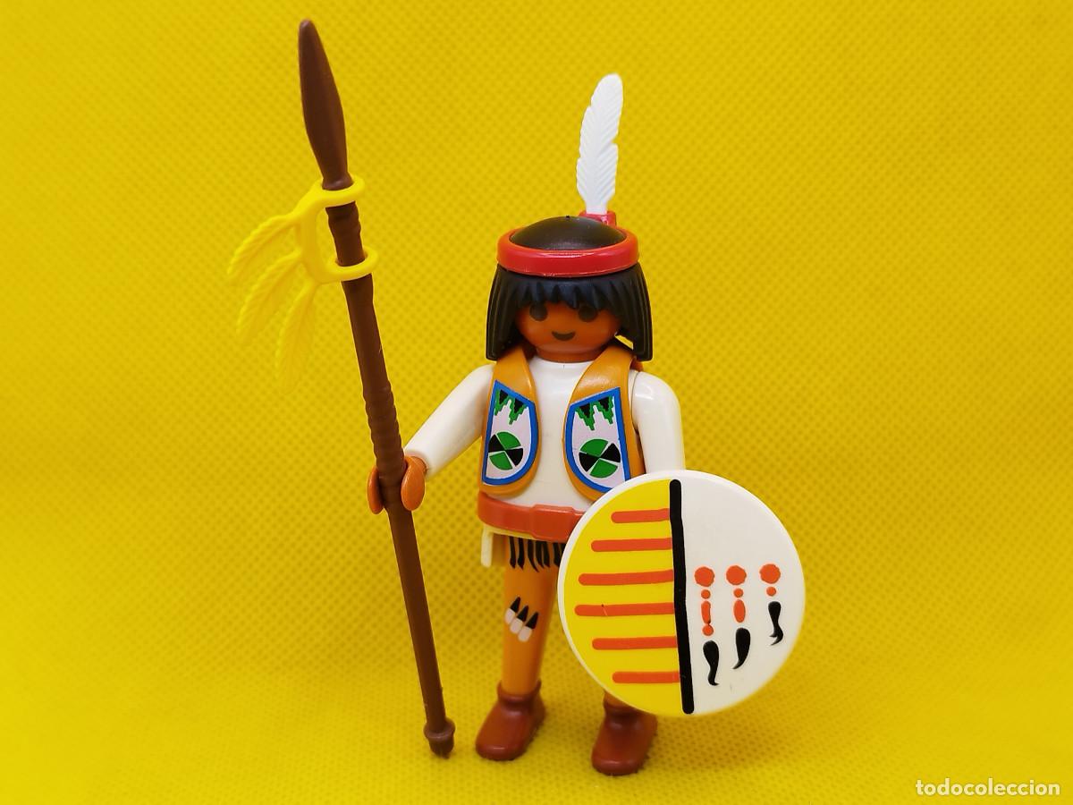 Playmobil: Playmobil Guerrero indio con chaleco - Foto 1