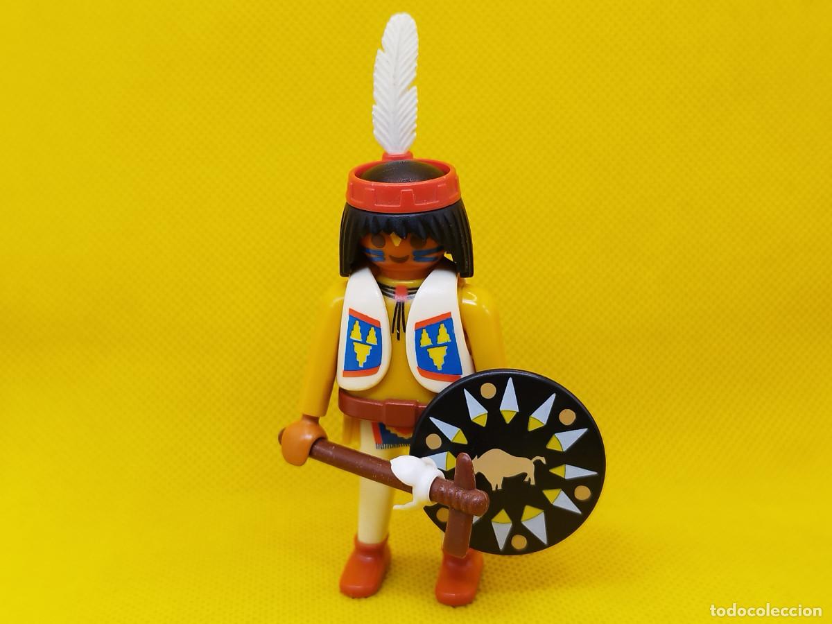 Playmobil: Playmobil Guerrero indio, apache con Tomahawk - Foto 1