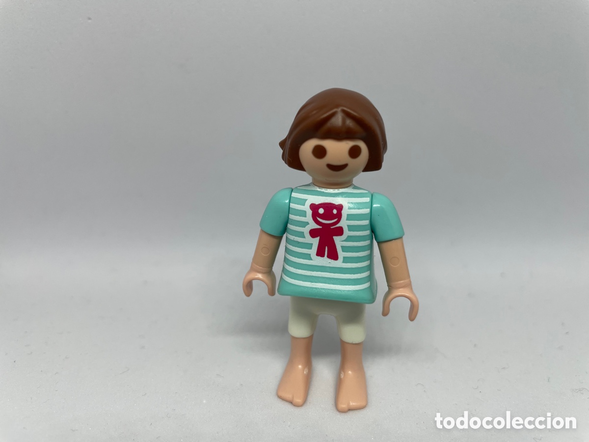 Playmobil: Playmobil ni&ntilde;a camiseta osito