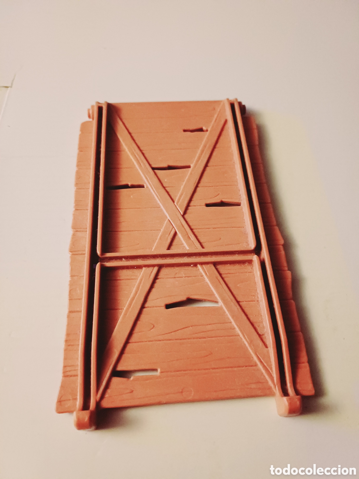 Playmobil: Pieza playmobil plataforma puente levadizo castillo fortaleza fuerte western