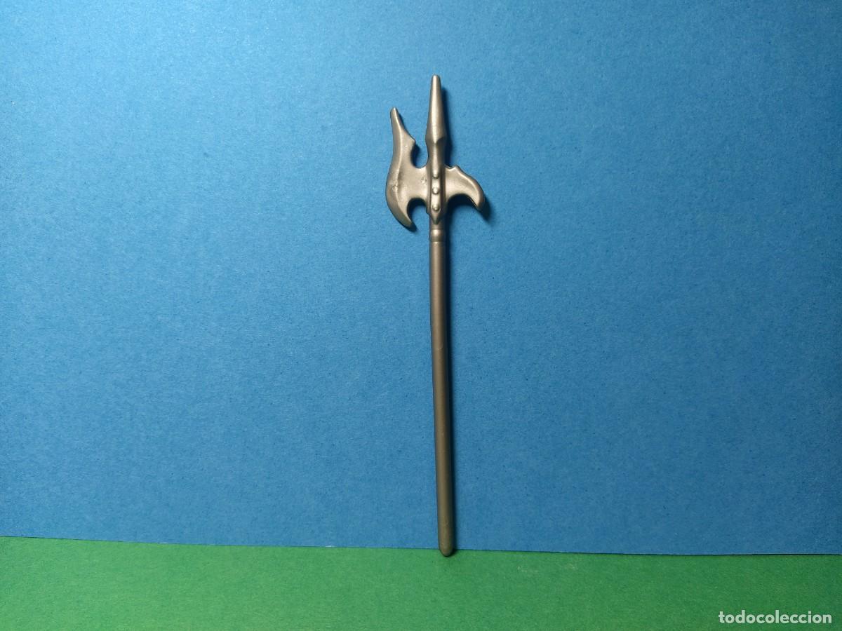 Playmobil: PLAYMOBIL LOT ALABARDA HACHA MANGO LARGO CABALLERO MEDIEVAL DIORAMA ARMA CASTILLO LOTE KG