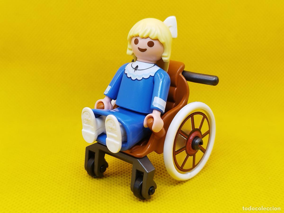 Playmobil: Playmobil Ni&ntilde;a con silla de ruedas
