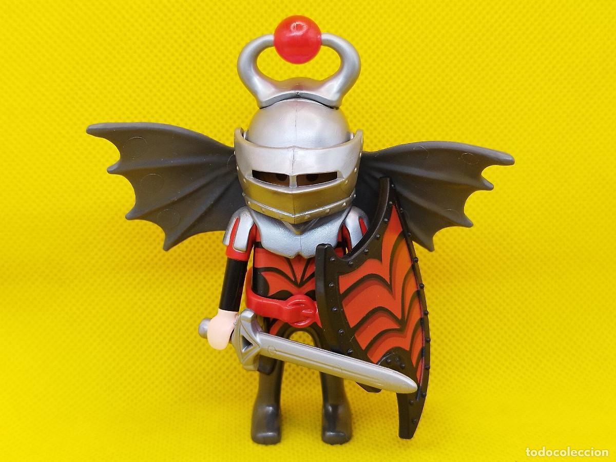 Playmobil: Playmobil Caballero del drag&oacute;n rojo con alas