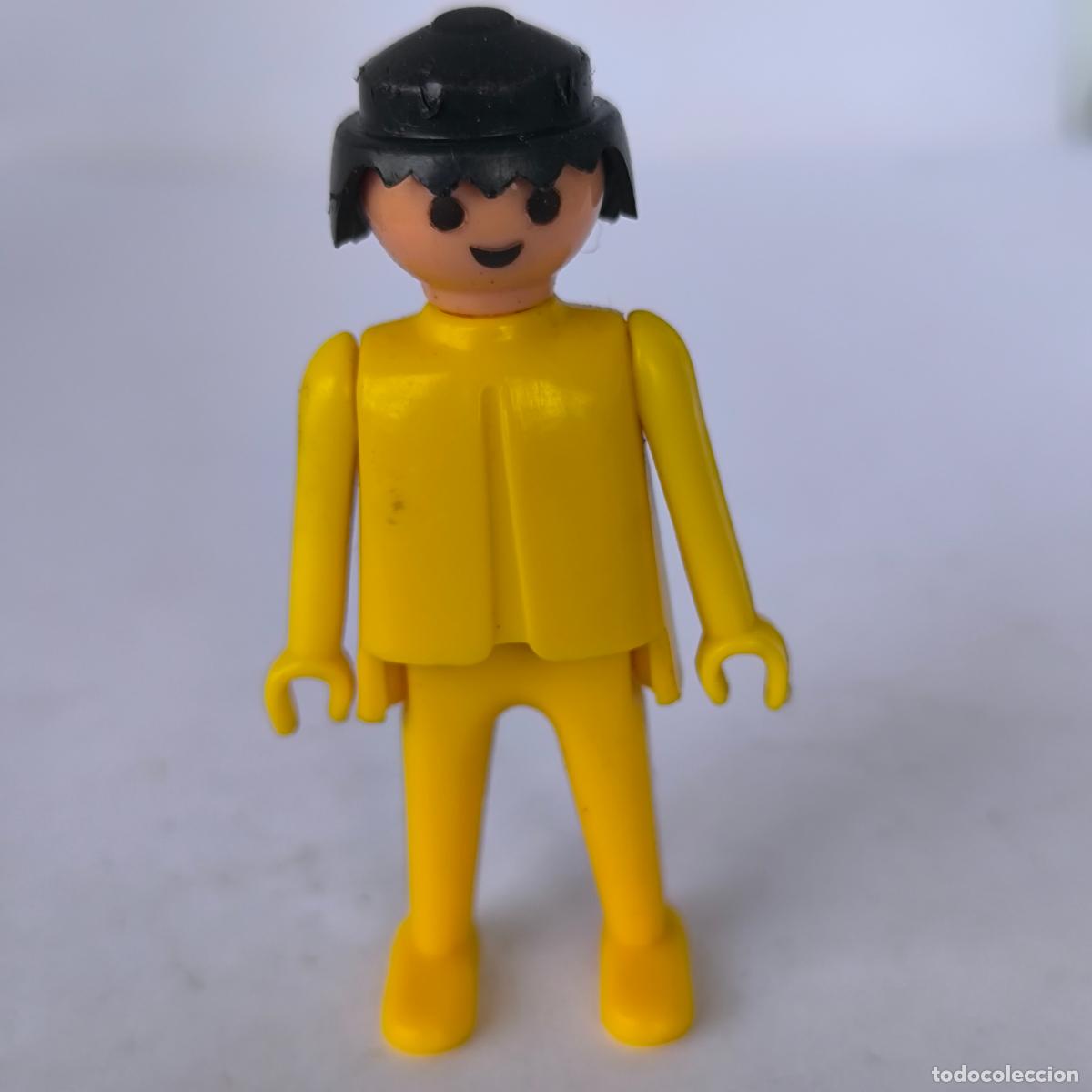Playmobil: Click famobil Playmobil primera &eacute;poca amarillo