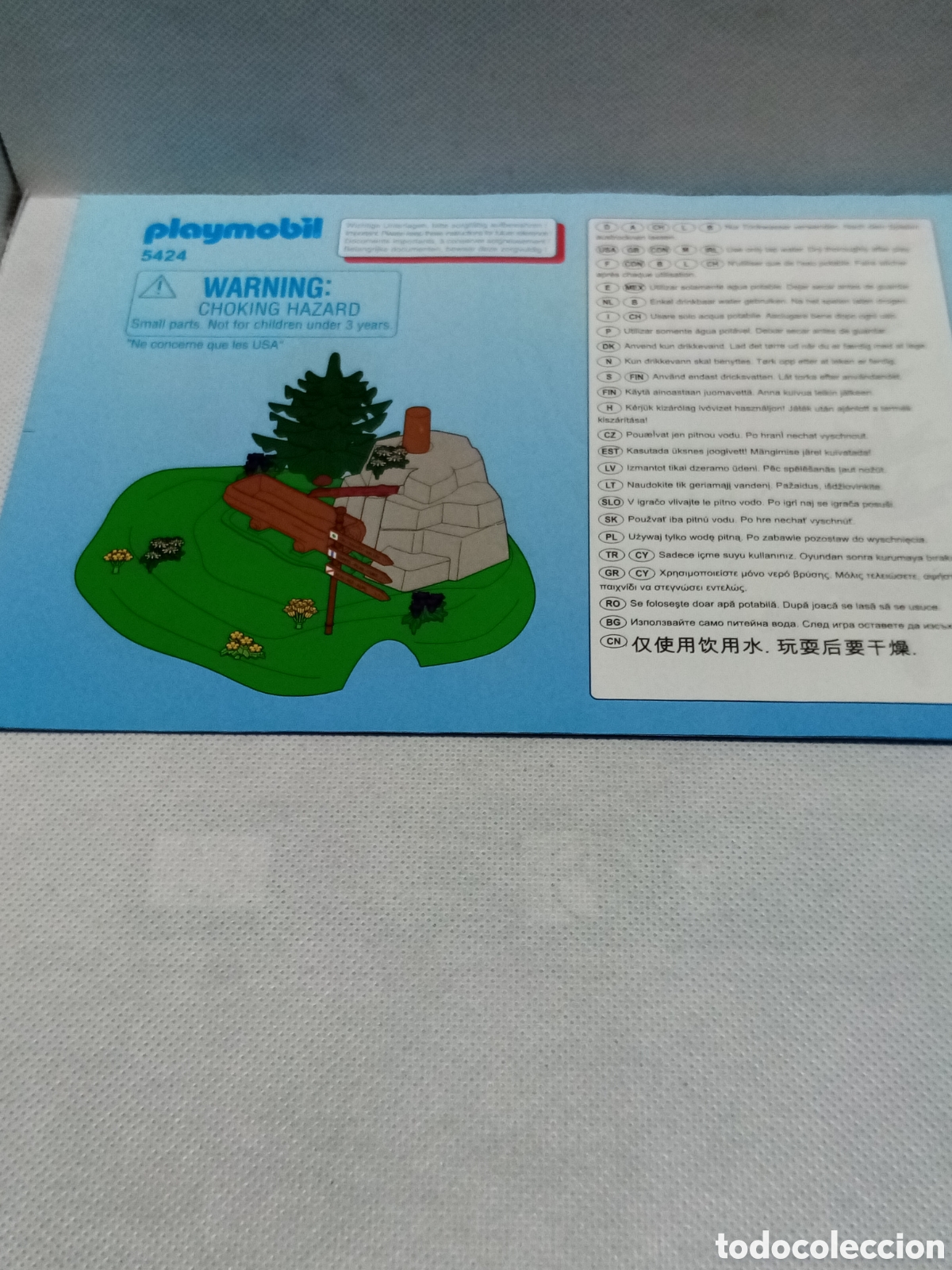 Playmobil: Playmobil instrucciones montaje 5424