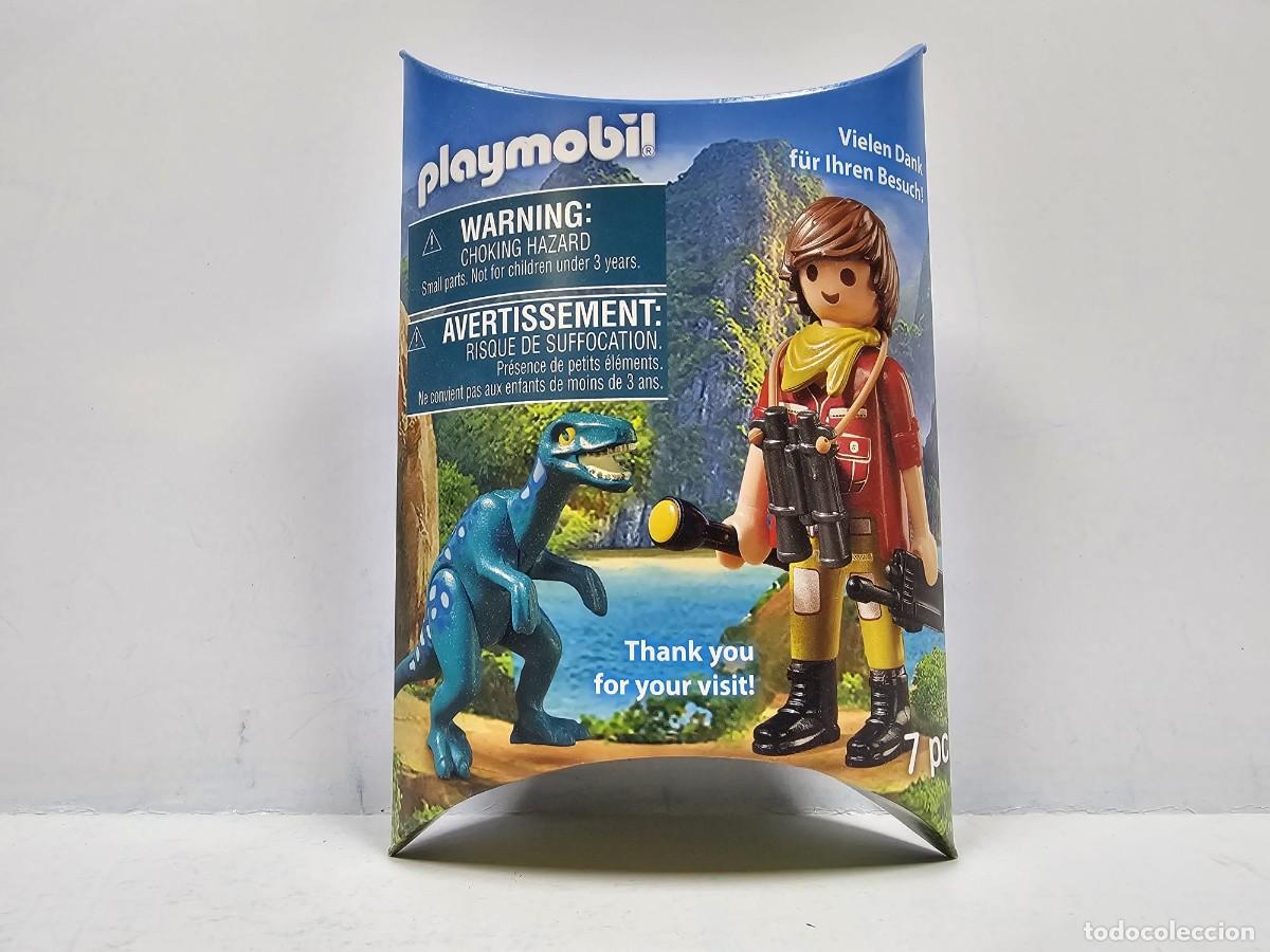 Playmobil: PLAYMOBIL - AVENTURERO CON DINOSARIO EDICI&Oacute;N FERIA DE NUREMBERG, NUEVO
