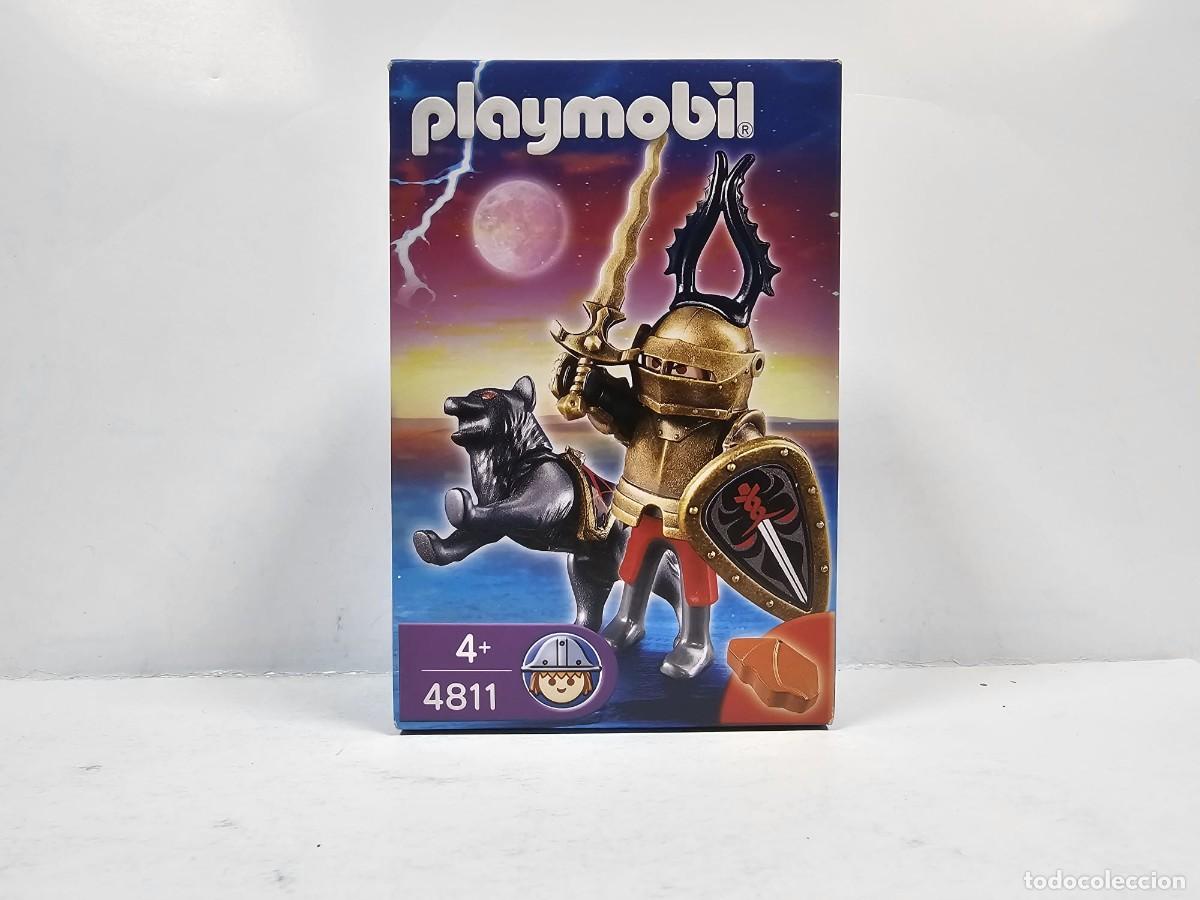 Playmobil: Playmobil - Jefe de los Guerreros Lobo 4811, NUEVO, CAJA CERRADA