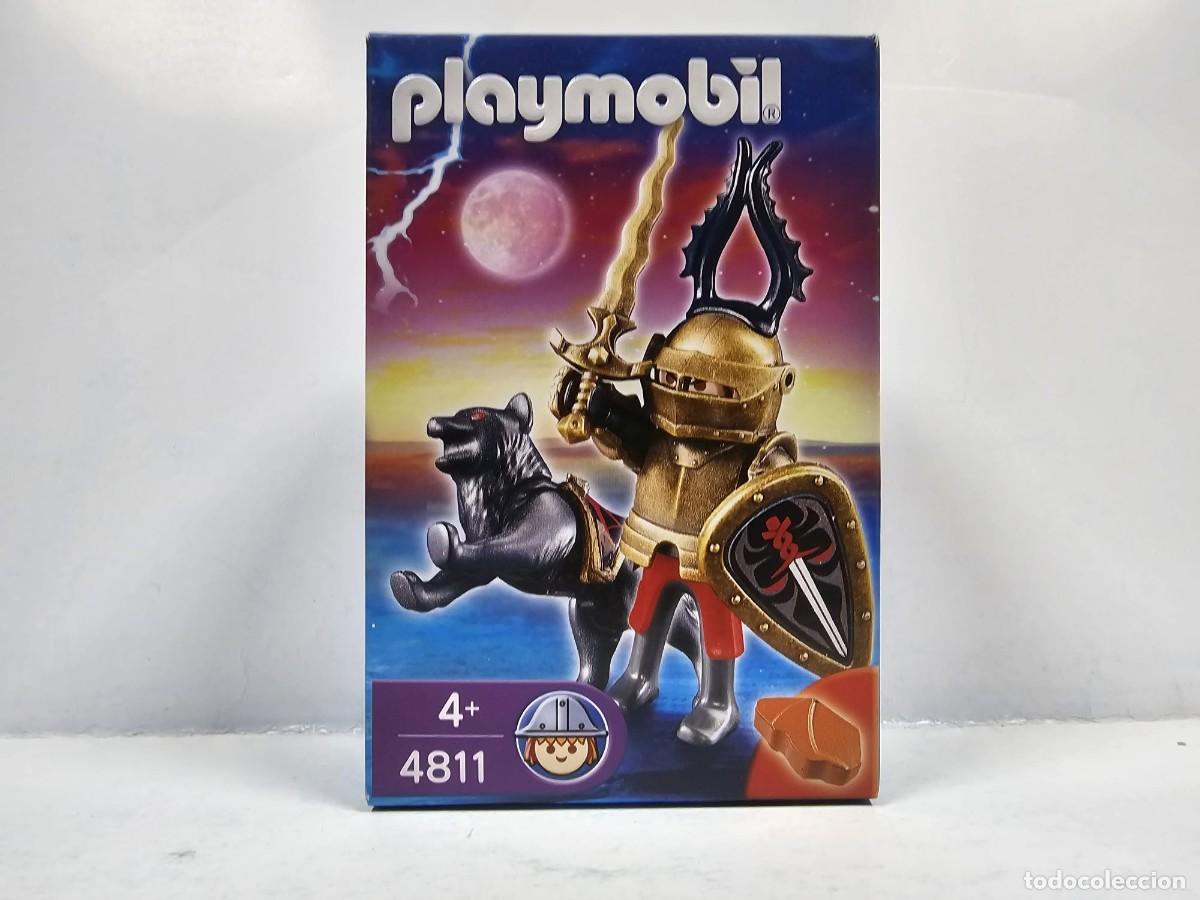 Playmobil: Playmobil - Jefe de los Guerreros Lobo 4811, NUEVO, CAJA CERRADA