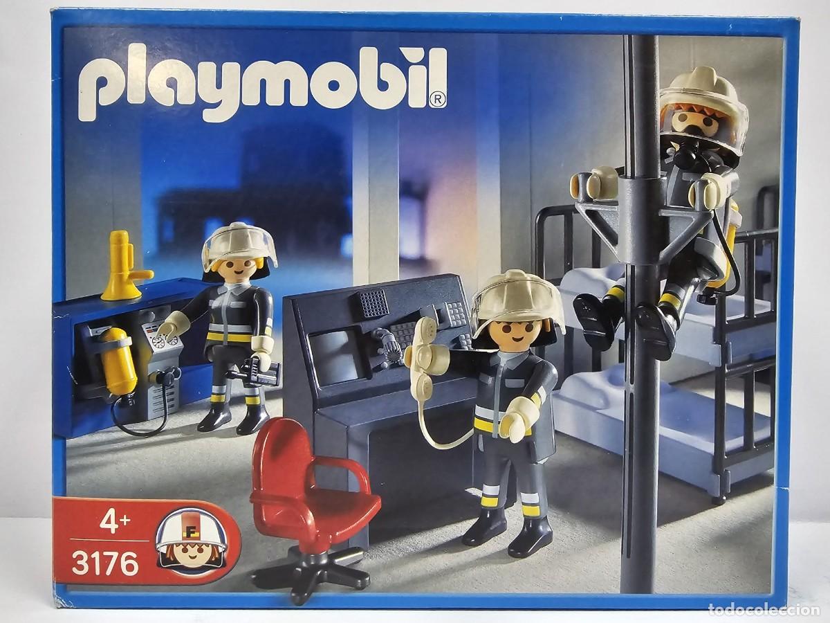 Playmobil: Playmobil - Equipo de Bomberos del Centro de Emergencias de Incendios 3176, NUEVO, CERRADO