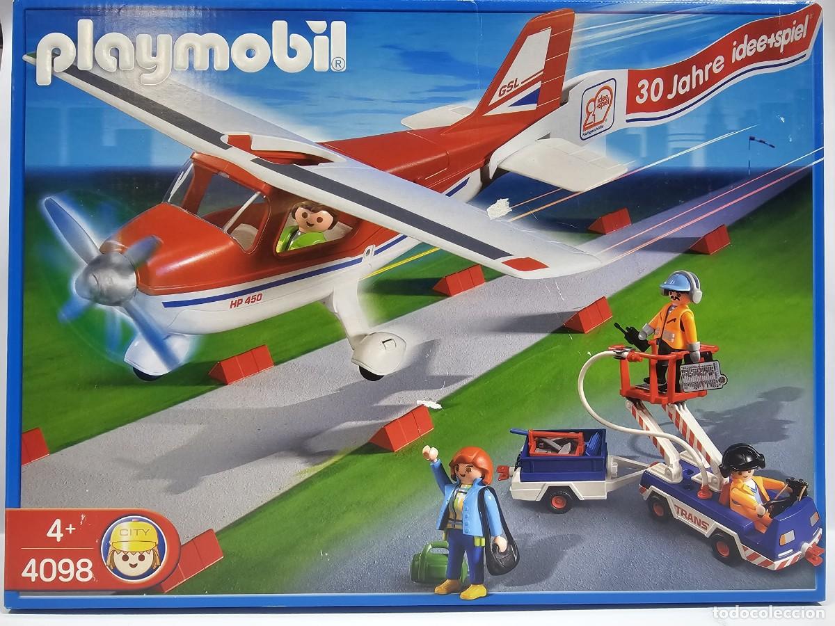 Playmobil: Playmobil - Avioneta 30 a&ntilde;os Jugueter&iacute;a IDEE+SPIEL