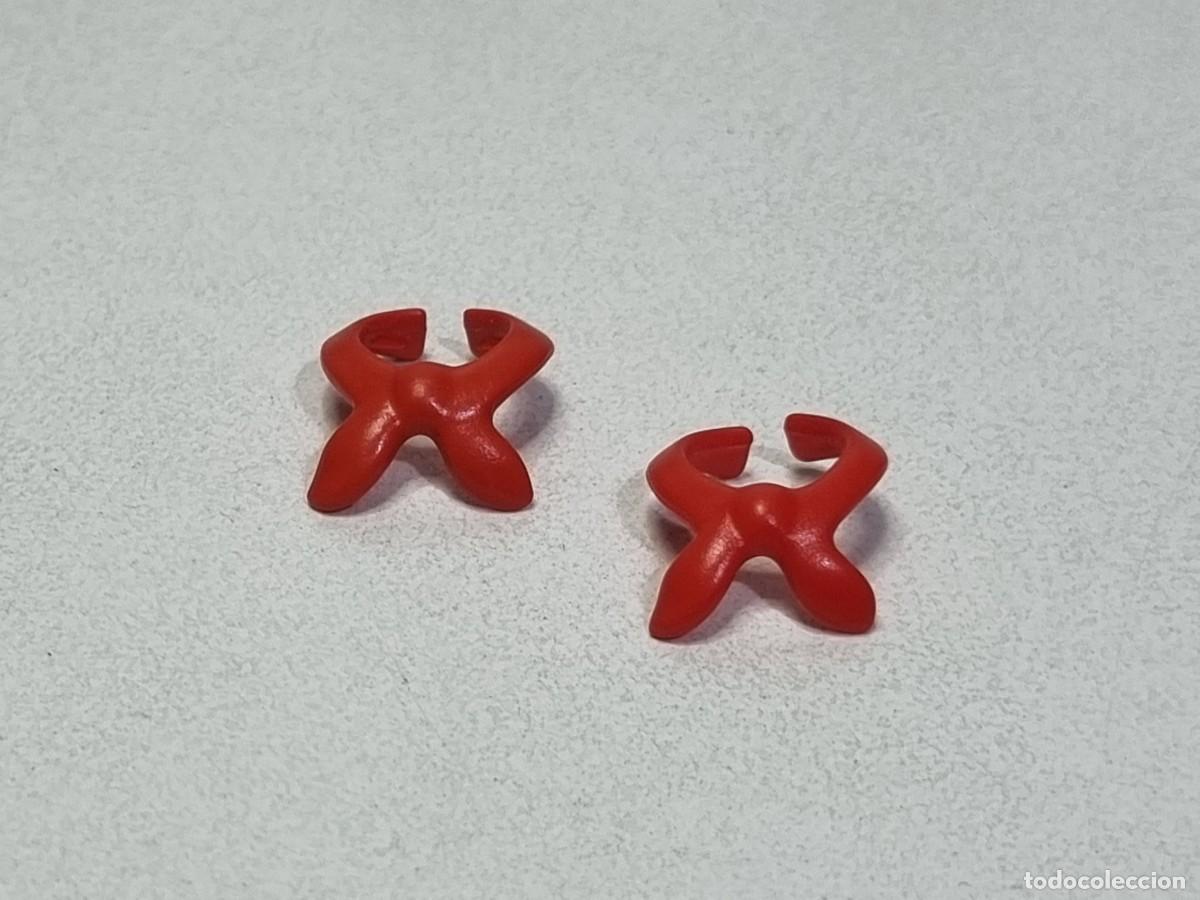 Playmobil: Playmobil 3485 Lote 2x Lazo Pa&ntilde;uelo Rojo Cuello Soldado Nordista Caballeria