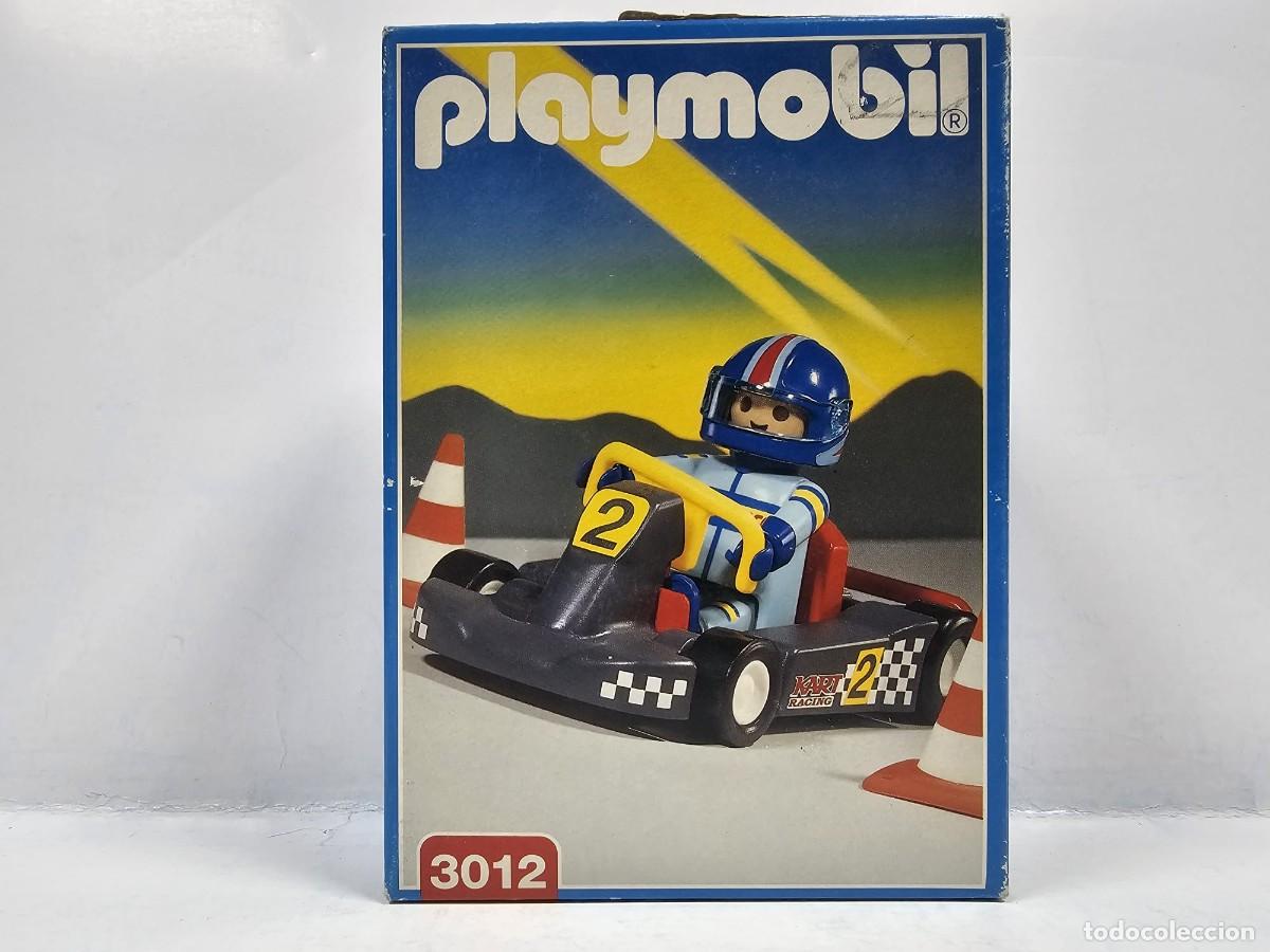 Playmobil: Playmobil - Go-Kart Negro 3012, NUEVO, CAJA CERRADA