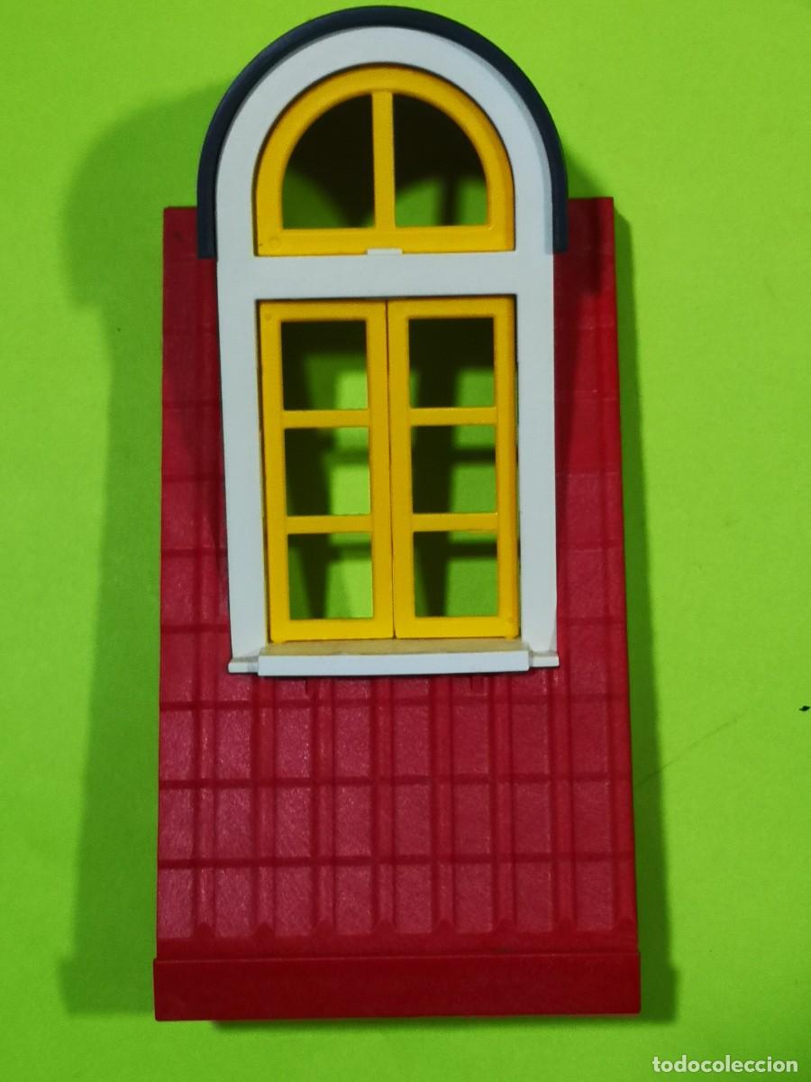 Playmobil: Playmobil 3965 tejado rojo con ventana Mansi&oacute;n moderna casa ciudad city MAI59