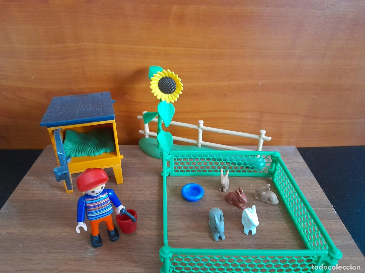 Playmobil: Playmobil ni&ntilde;o con conejos - Foto 1
