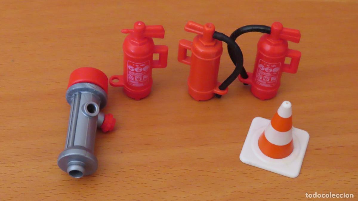 Playmobil: playmobil extintore y boca de incendio - Foto 1