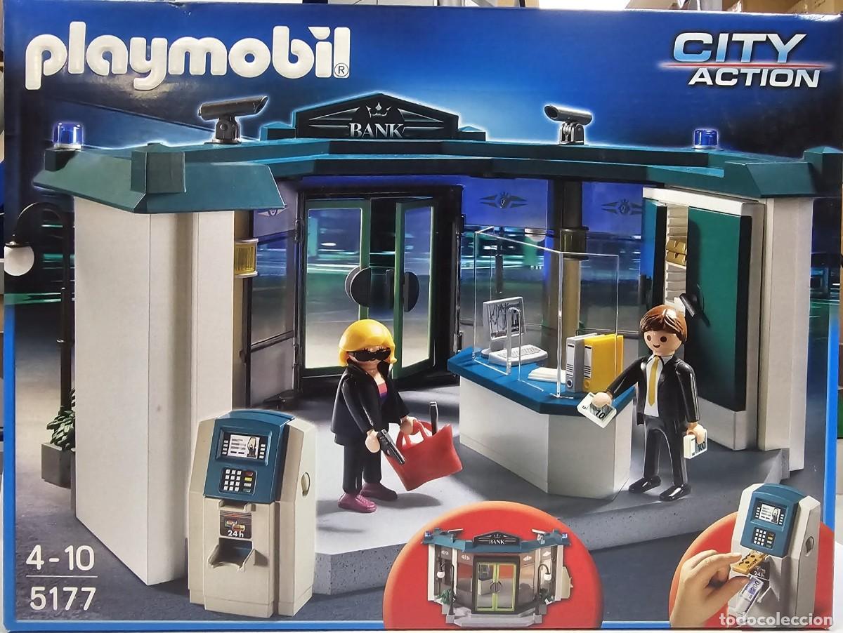 Playmobil: Playmobil - Banco con Caja Fuerte 5177, NUEVO, CERRADO, CAJA PERFECTA