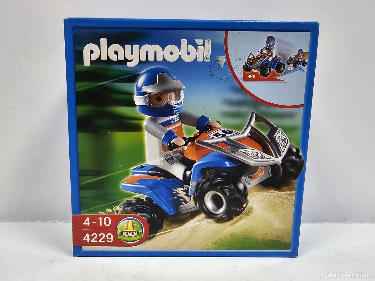 Playmobil: Playmobil - Quad de Carreras 4229, NUEVO, CERRADO, CAJA PERFECTA