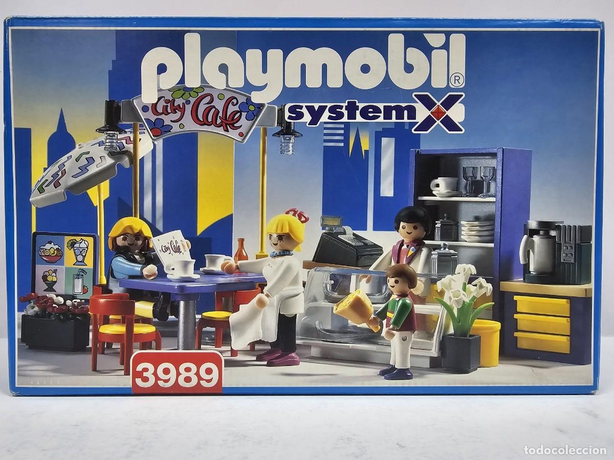Playmobil: Playmobil - Cafeteria &rdquo;City Cafe&rdquo; System X 3989, NUEVO, CERRADO, CAJA PERFECTA