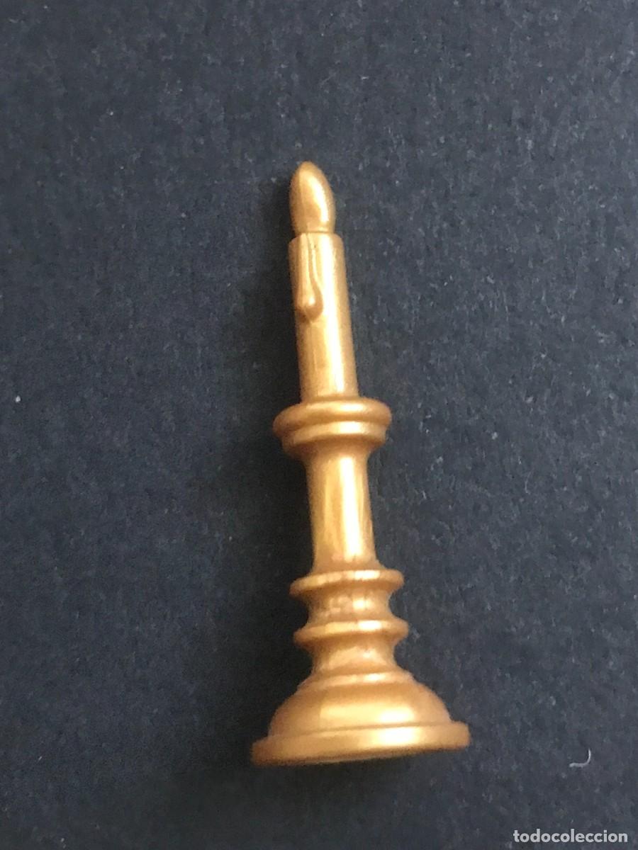 Playmobil: PLAYMOBIL - CANDELABRO VELA DORADO - ACCESORIOS COMPLEMENTOS - Foto 1