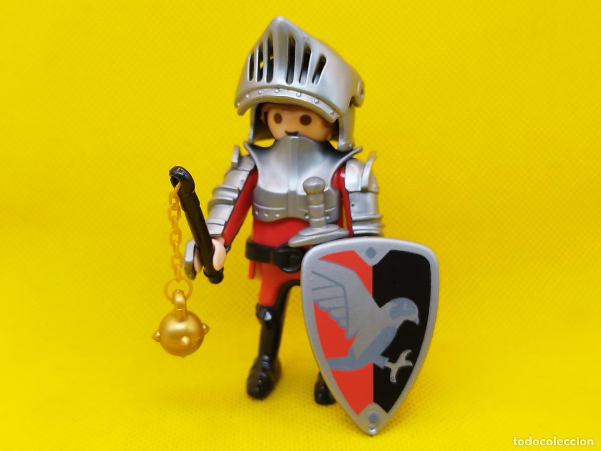 Playmobil: Playmobil Caballero del reino del Halc&oacute;n, infanter&iacute;a pesada