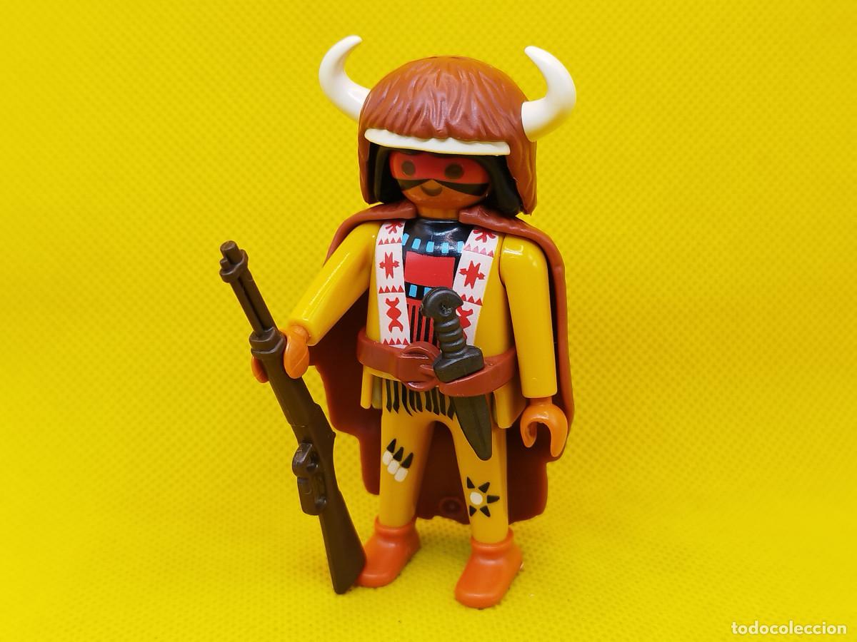 Playmobil: Playmobil Guerrero indio Toro Sentado, apache - Foto 1