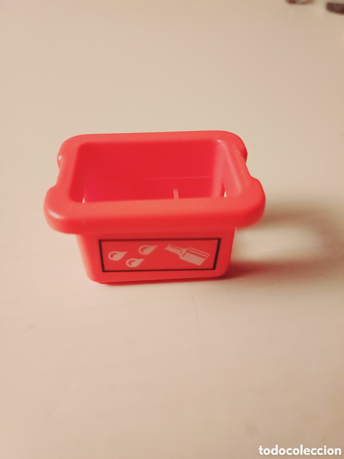 Playmobil: Pieza playmobil caja vacia roja seis botellas envases cerveza geobra 1974 famobil