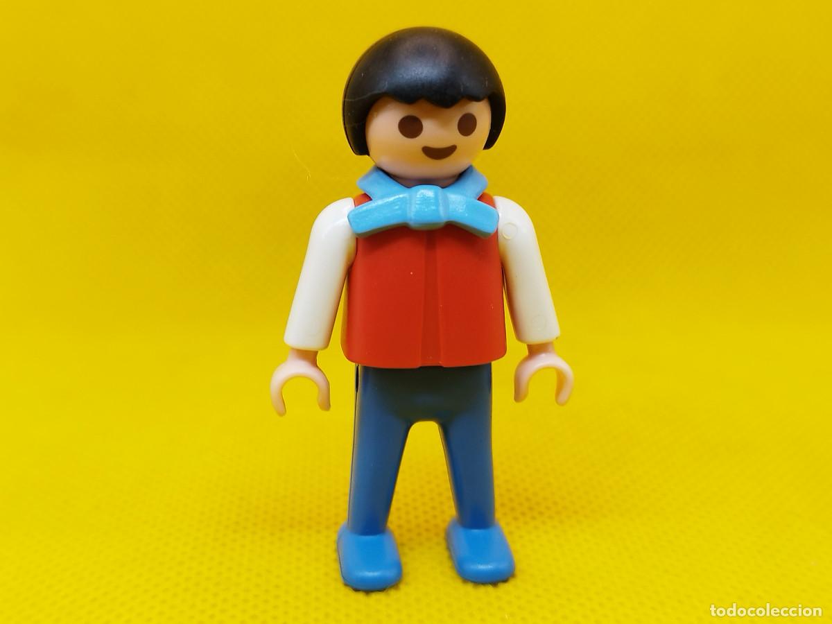 Playmobil: Playmobil Ni&ntilde;o con pajarita azul
