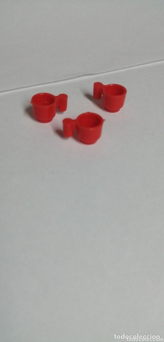 Playmobil: PLAYMOBIL MEDIEVAL TAZAS ROJAS - Foto 1