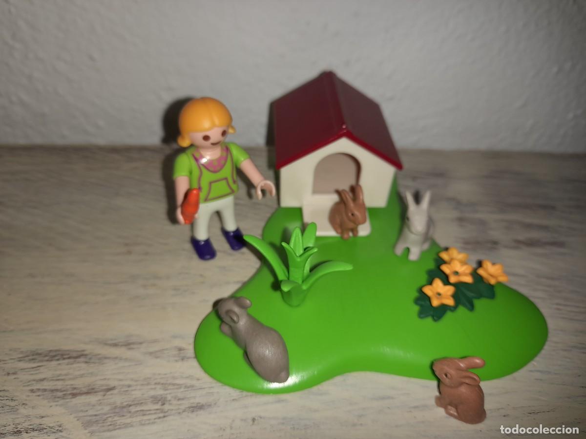 Playmobil: Playmobil ni&ntilde;a con conejos - Foto 3