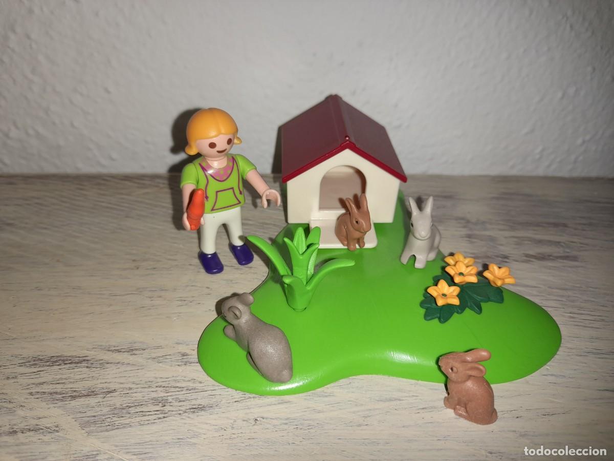 Playmobil: Playmobil ni&ntilde;a con conejos - Foto 1