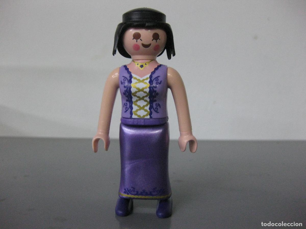 Playmobil: PLAYMOBIL FIGURA DAMA CAMPESINA FALDA LARGA LIQUIDACION - LIQ1