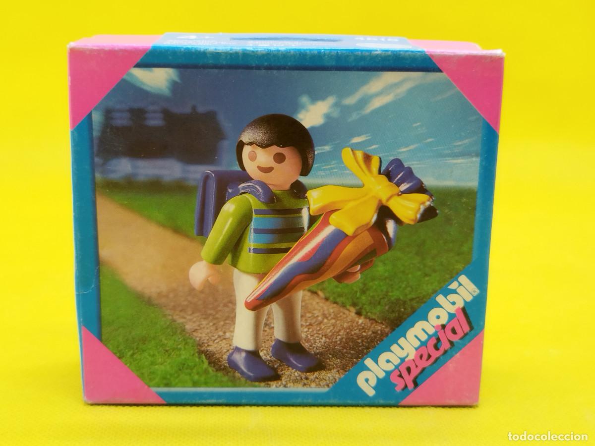Playmobil: Playmobil Ni&ntilde;o con cartera y caramelos special REF 4618
