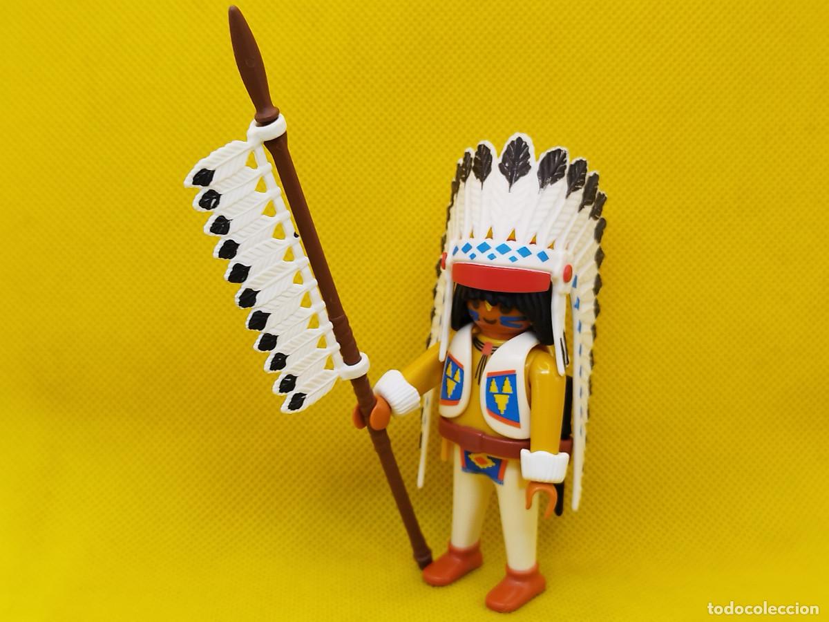 Playmobil: Playmobil Jefe indio, guerrero apache - Foto 1