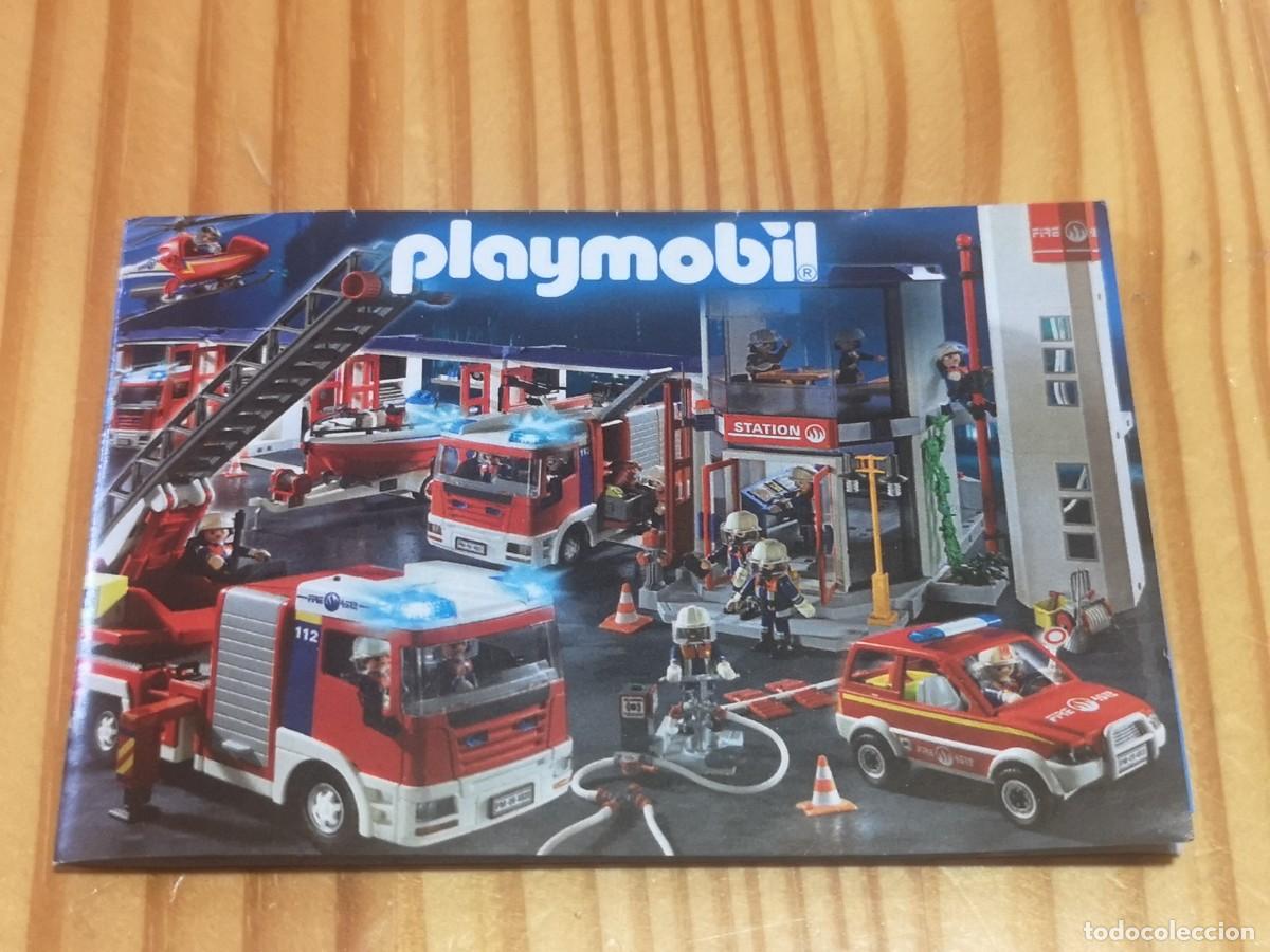 Playmobil: Playmobil mini catalogo 2009 parque bomberos Jun102 - Foto 1