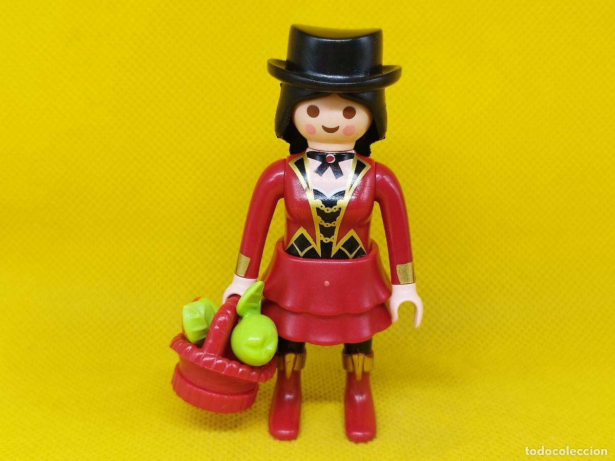 Playmobil: Playmobil Mujer del oeste con cesta de manzanas