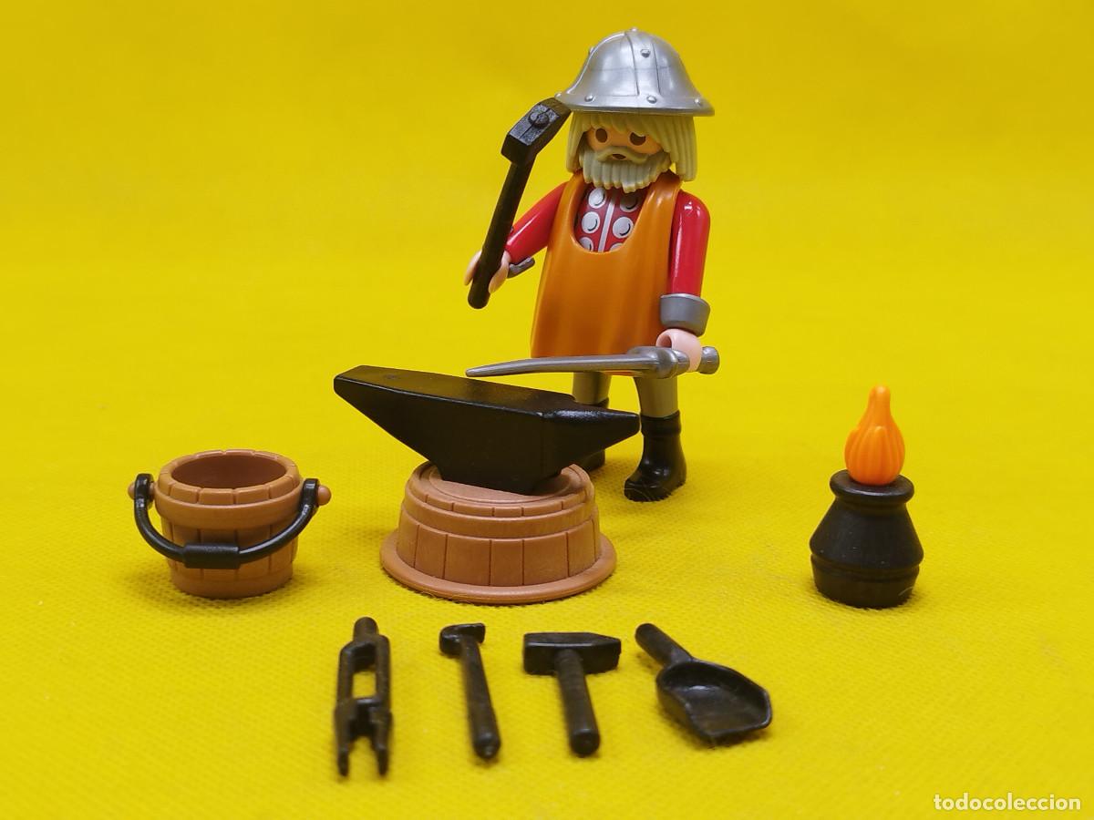 Playmobil: Playmobil Herrero medieval con yunque y accesorios