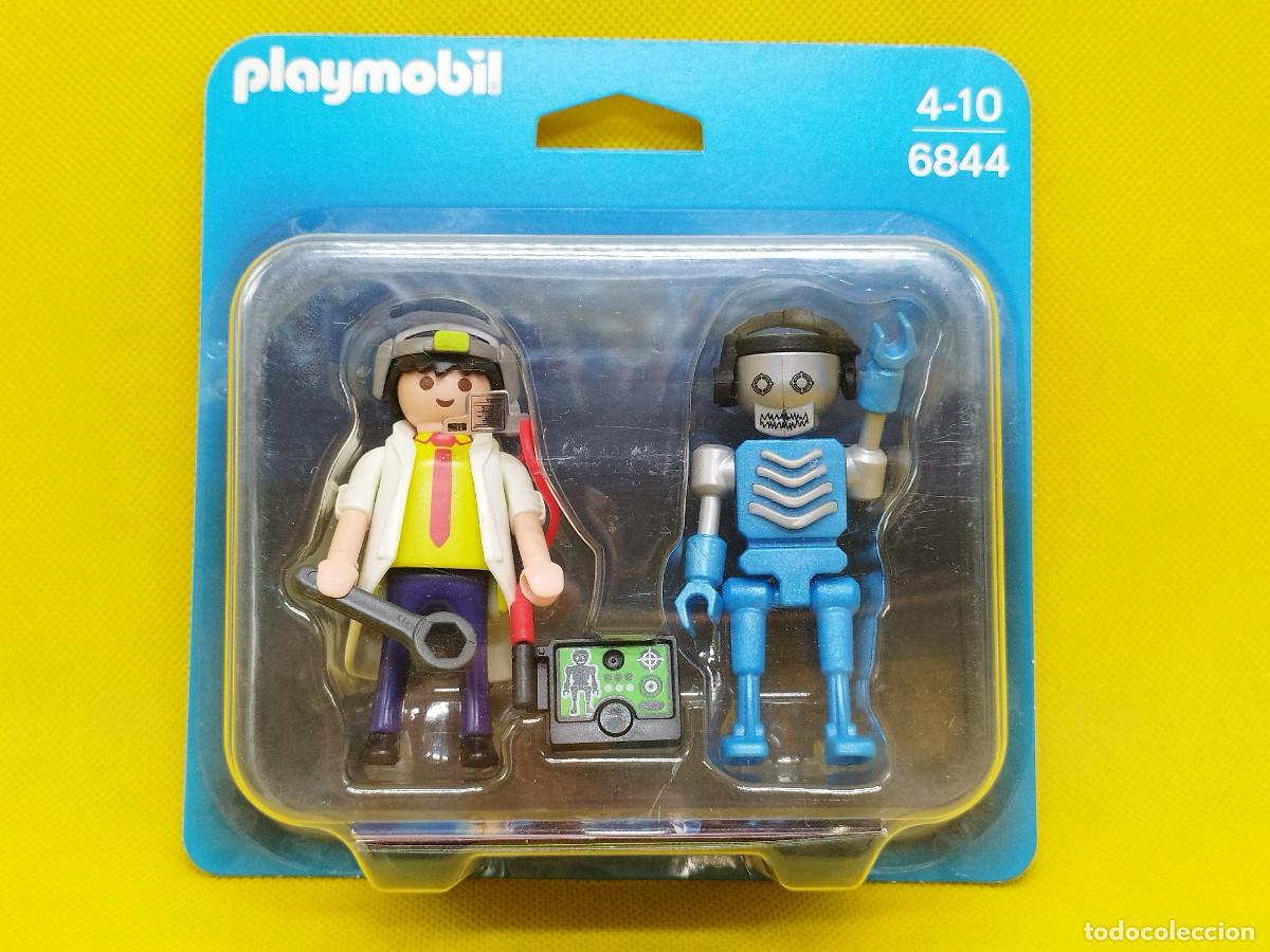 Playmobil: Playmobil Duo pack profesor y robot REF 6844 - Foto 1