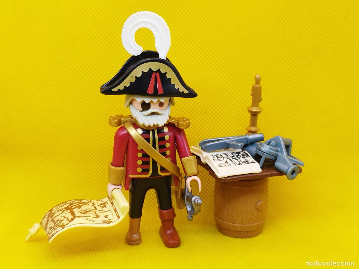 Playmobil: Playmobil Capit&aacute;n pirata con mesa y accesorios REF 3936 - Foto 1