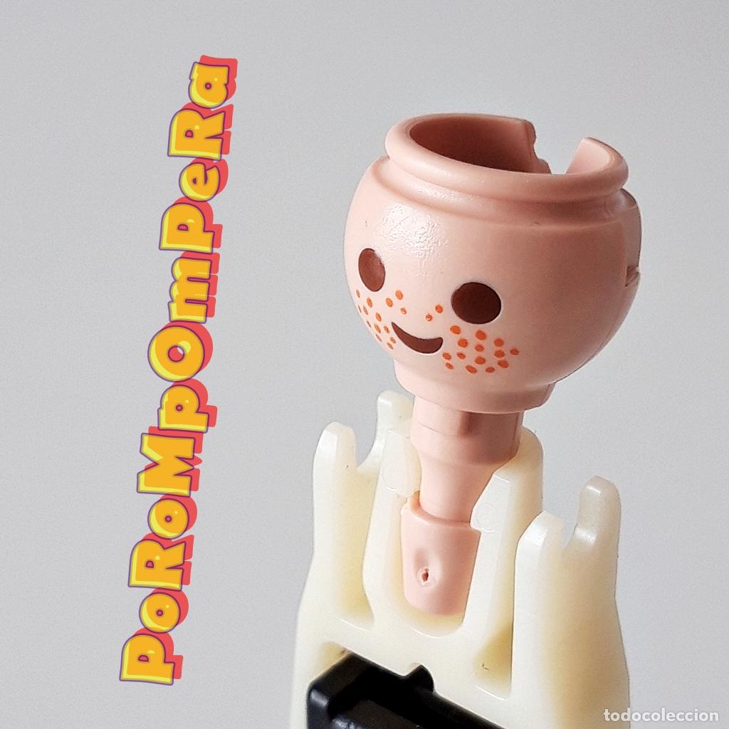 Playmobil: PLAYMOBIL CABEZA PECAS NARANJAS IDEAL CUSTOM O COMPLETAR R7