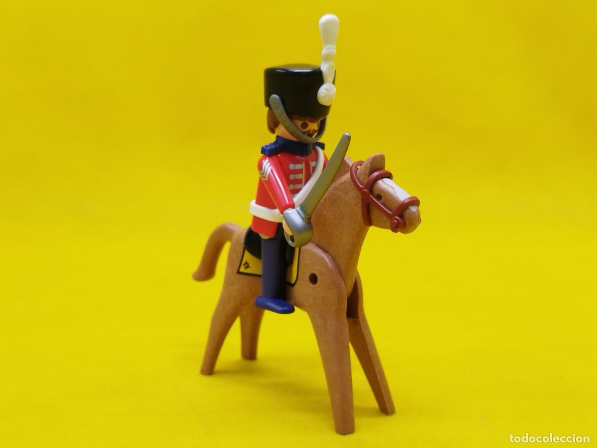 Playmobil: Playmobil Sargento napole&oacute;nico a caballo, prusiano