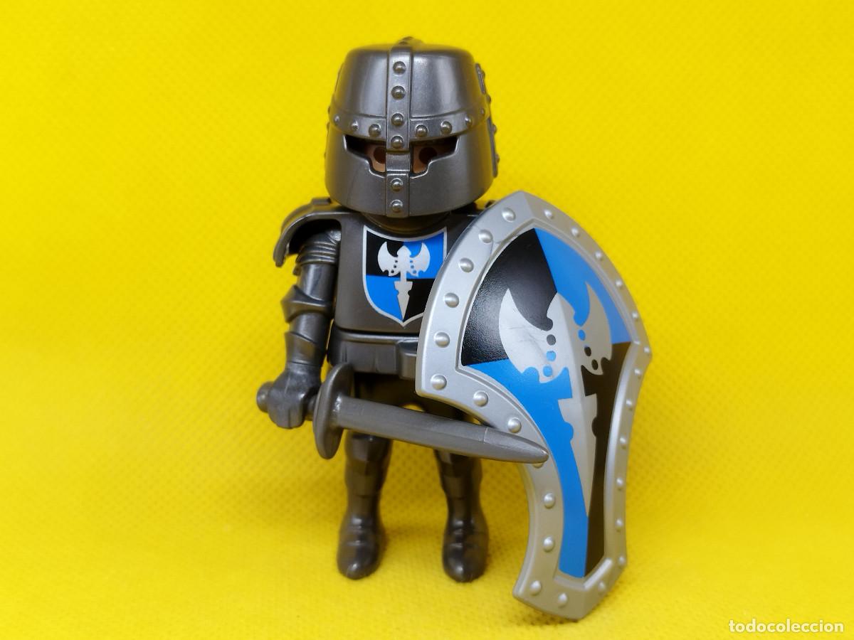 Playmobil: Playmobil Caballero acorazado medieval, infanter&iacute;a pesada