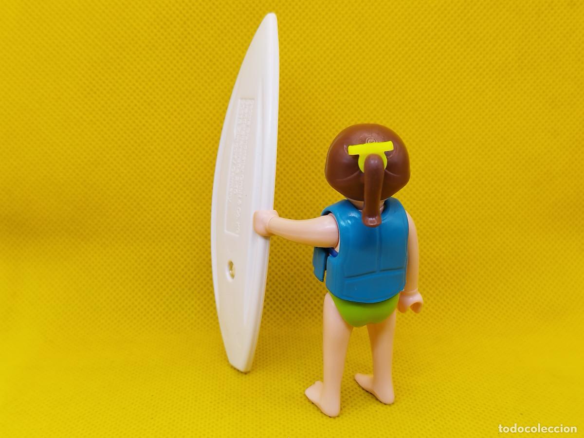 Playmobil: Playmobil Chica con tabla de surf - Foto 4