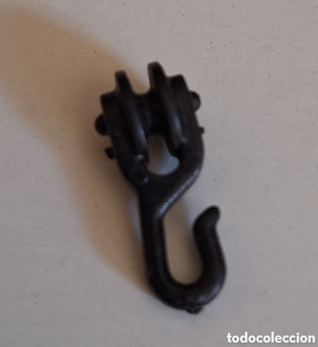 Playmobil: Playmobil polea gancho barco pirata vikingo pesca - NEGRA